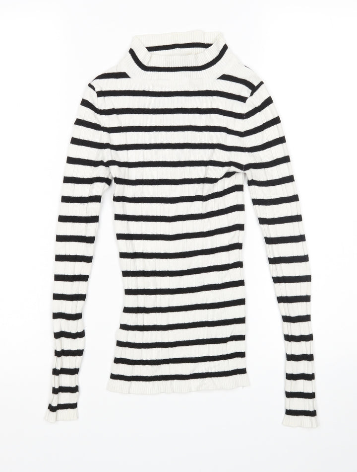 Atmosphere Womens Multicoloured Striped  Pullover Jumper Size 10