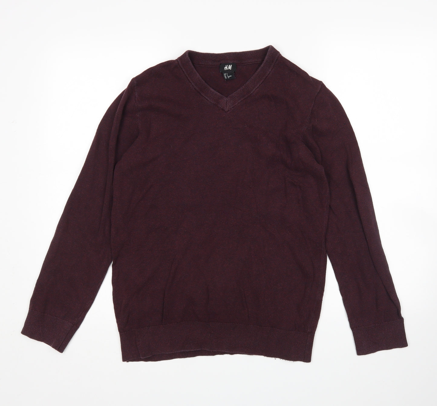 H&M Mens Purple   Pullover Jumper Size S