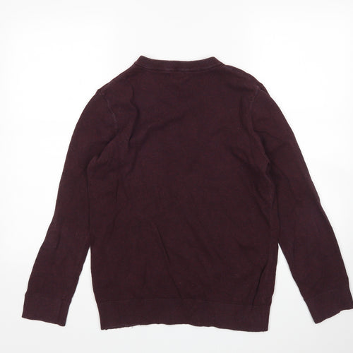 H&M Mens Purple   Pullover Jumper Size S