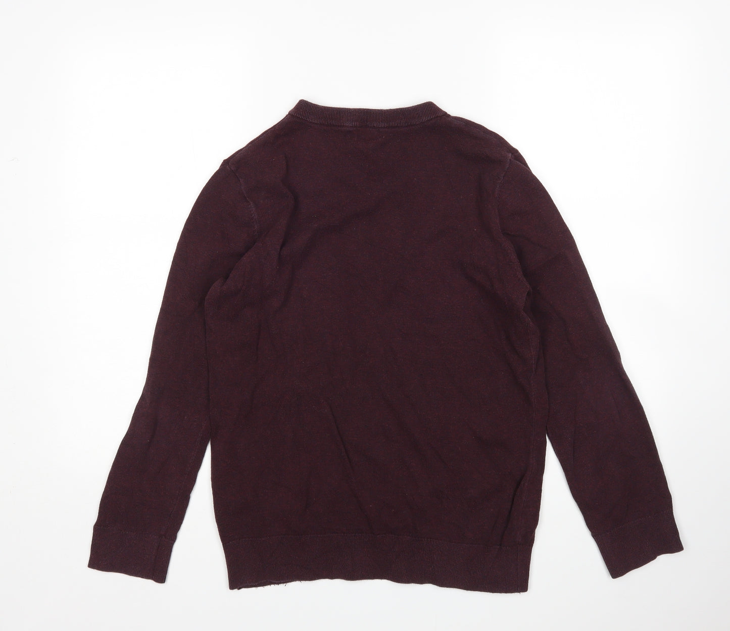 H&M Mens Purple   Pullover Jumper Size S
