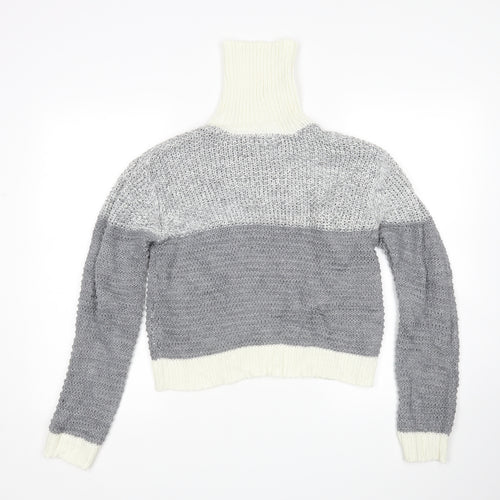 SheIn Womens Multicoloured   Pullover Jumper Size S
