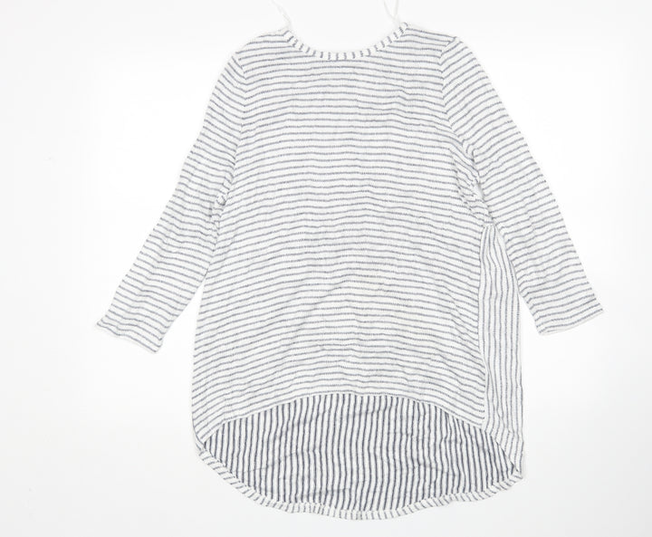 TU Womens Multicoloured Striped Pullover Jumper Size 12