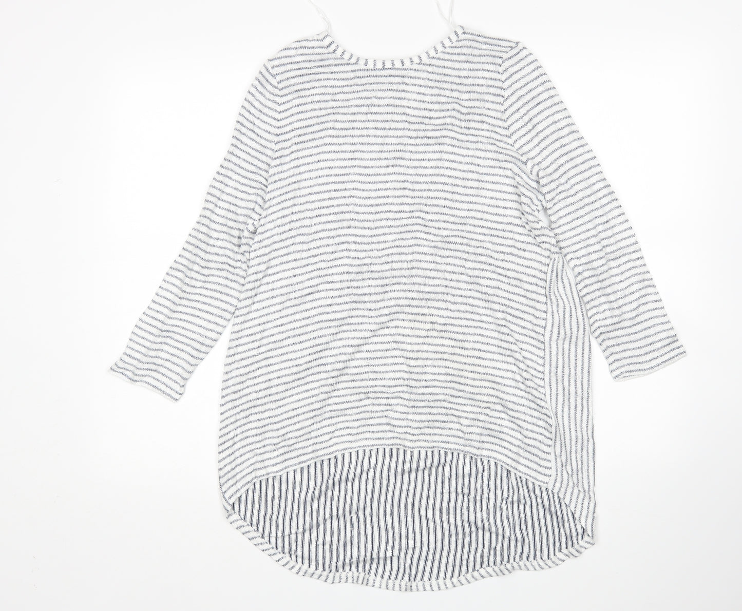 TU Womens Multicoloured Striped  Pullover Jumper Size 12