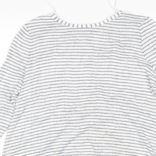 TU Womens Multicoloured Striped  Pullover Jumper Size 12