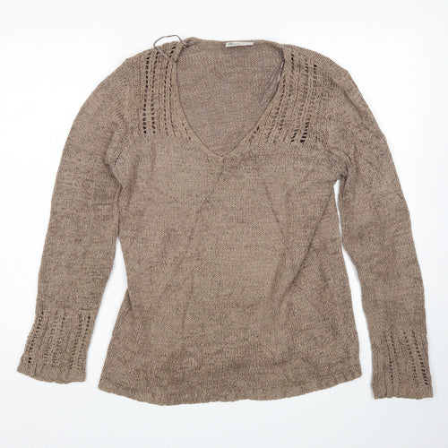 BHS Womens Brown   Pullover Jumper Size 14