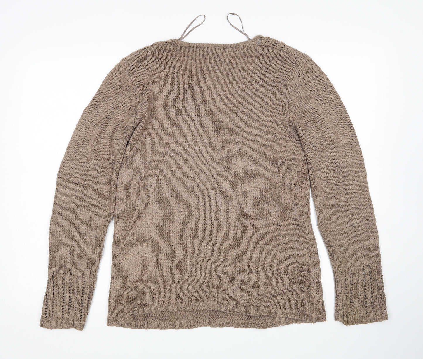BHS Womens Brown   Pullover Jumper Size 14