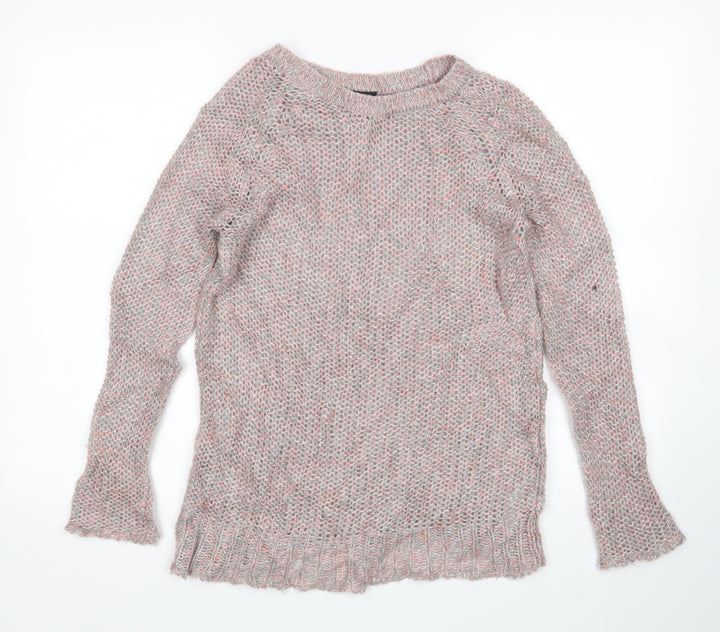 Topshop Womens Multicoloured   Pullover Jumper Size 8