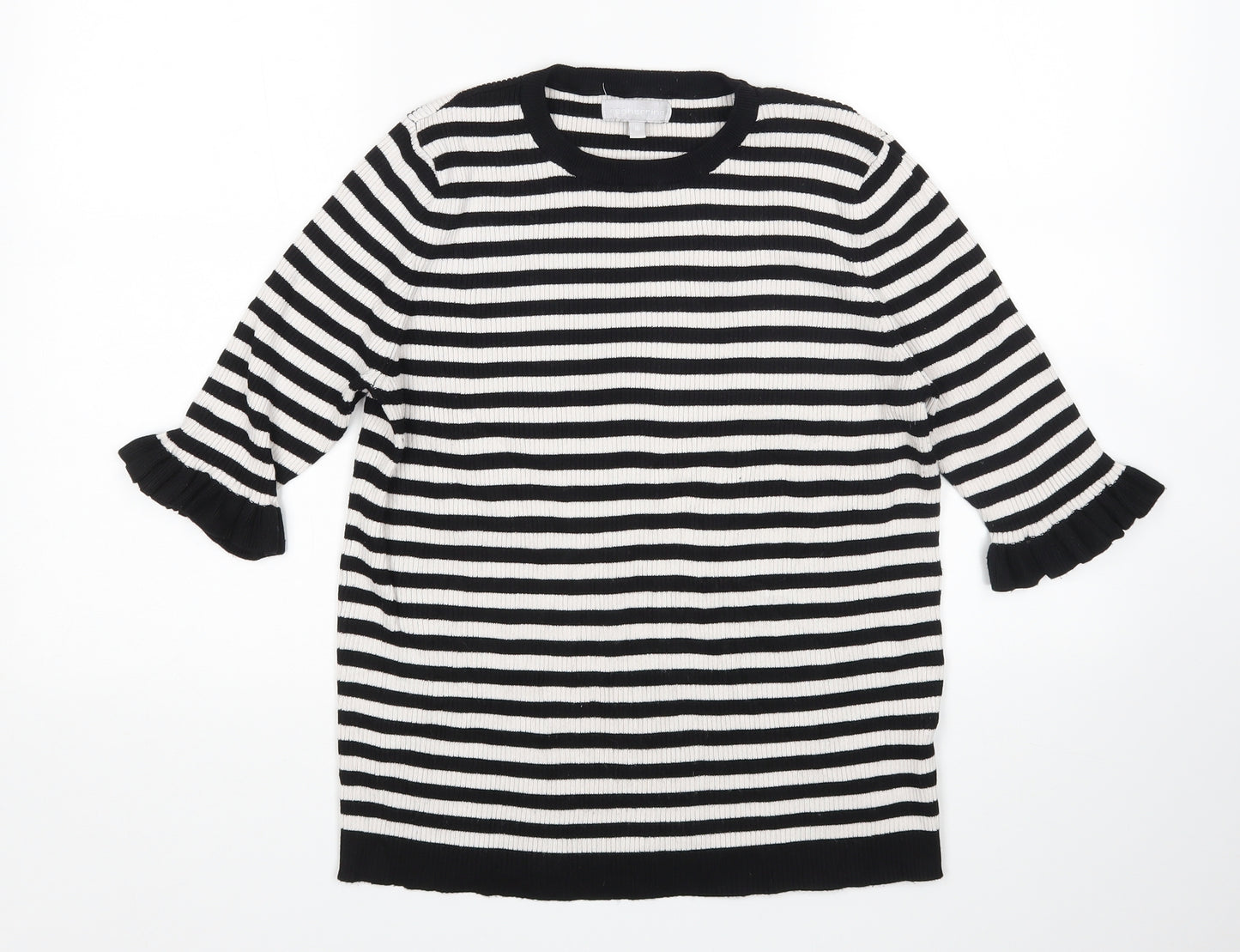Red Herring  Womens Multicoloured Striped  Pullover Jumper Size 16