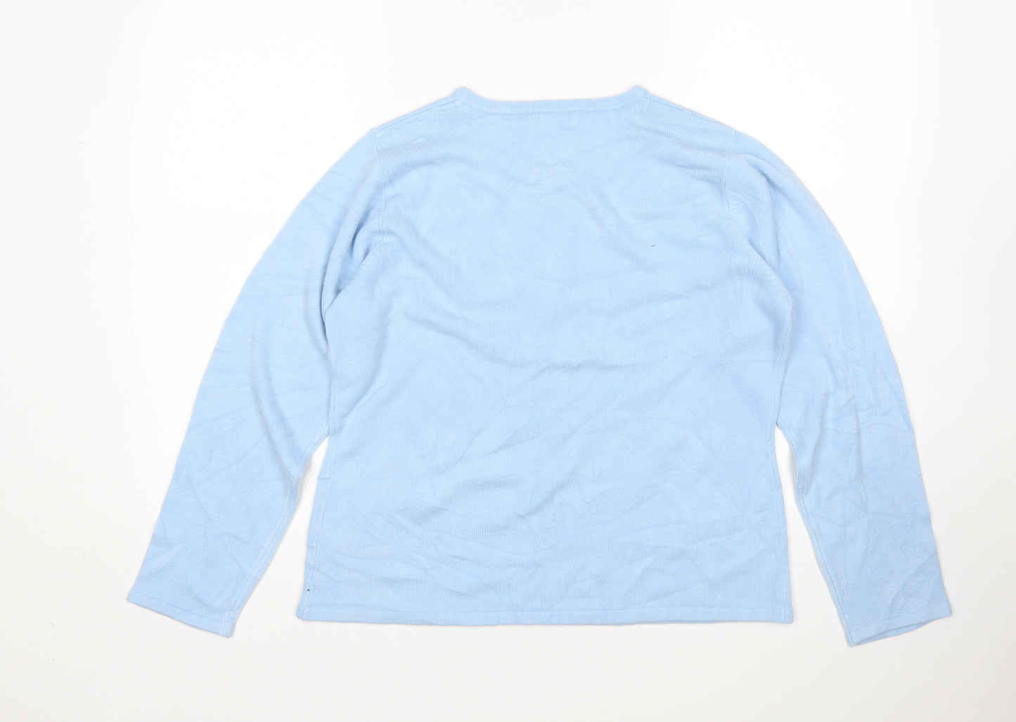 Fay Louise Womens Blue   Pullover Jumper Size XL