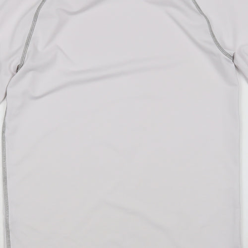Rhio Mens White   Basic T-Shirt Size S