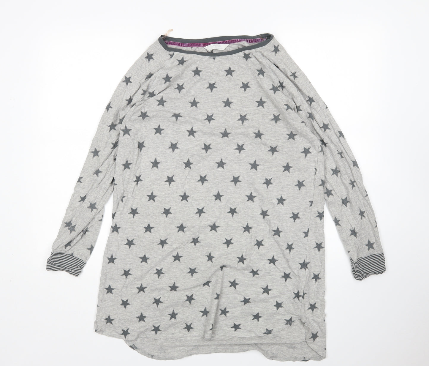 M&S Womens Grey   Top Nightshirt Size 12
