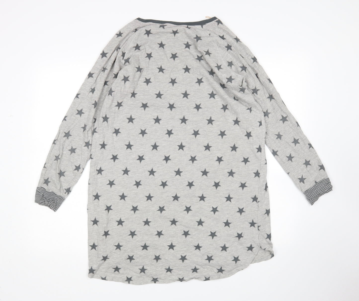 M&S Womens Grey   Top Nightshirt Size 12