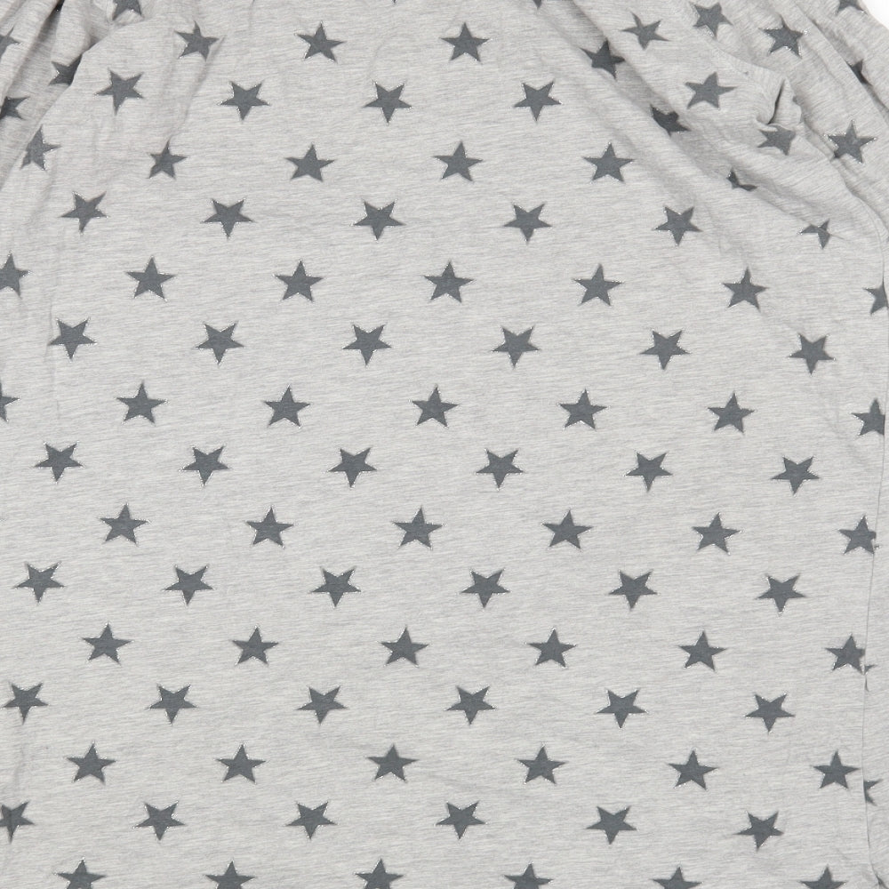 M&S Womens Grey   Top Nightshirt Size 12