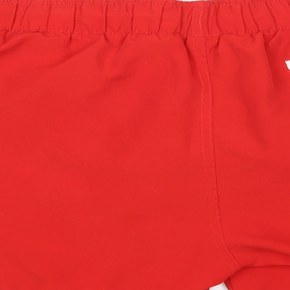 Cedar Wood State Mens Red   Sweat Shorts Size M - SWIM SHORTS