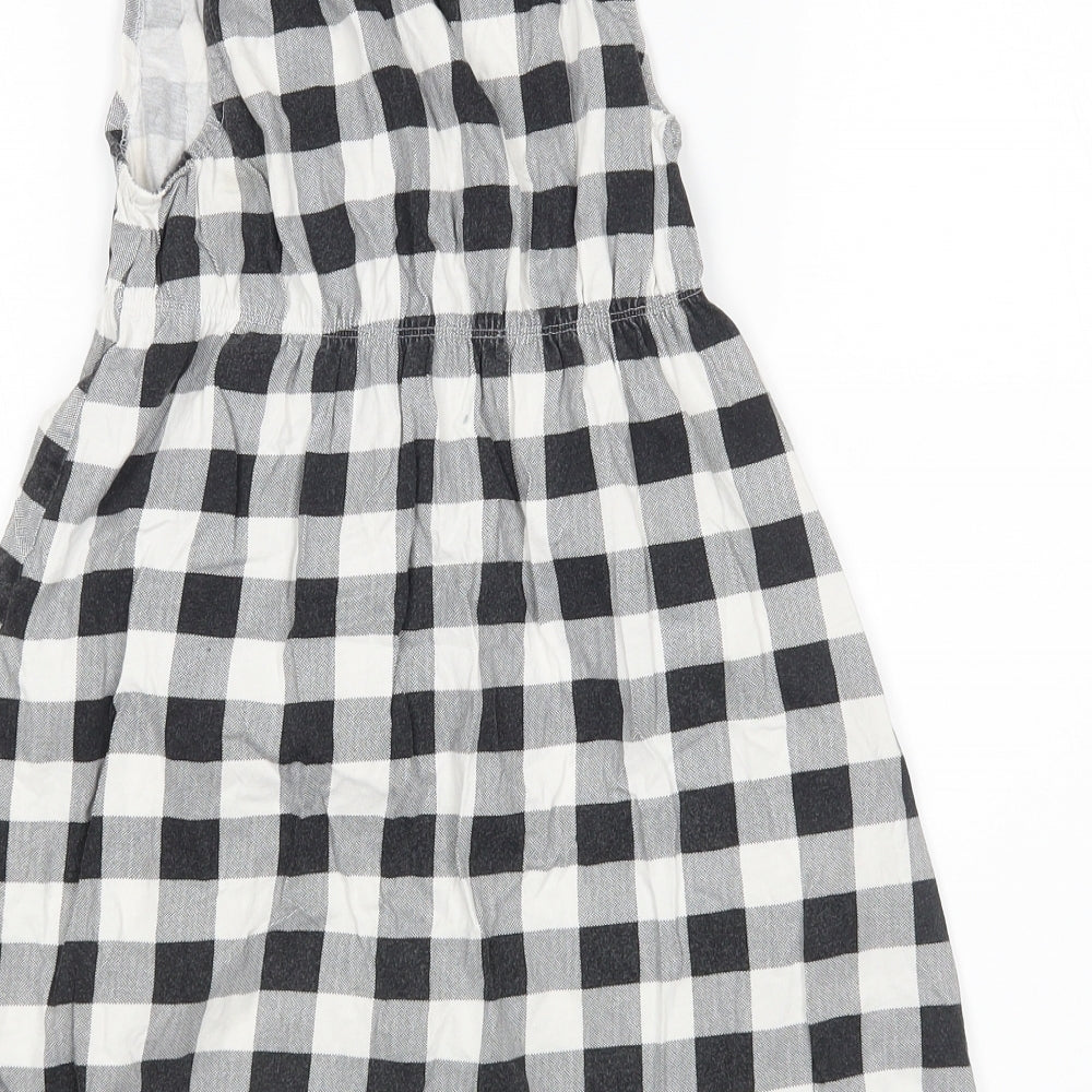H&M Girls Multicoloured Geometric  Tank Dress  Size 9 Years
