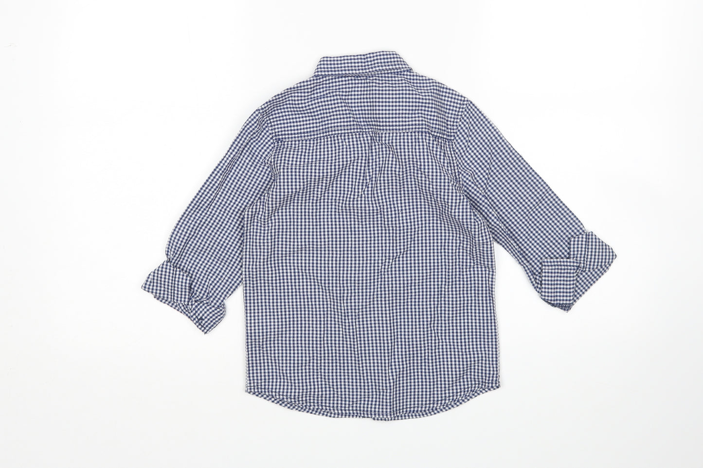 Primark Boys Multicoloured Check  Basic Button-Up Size 4-5 Years
