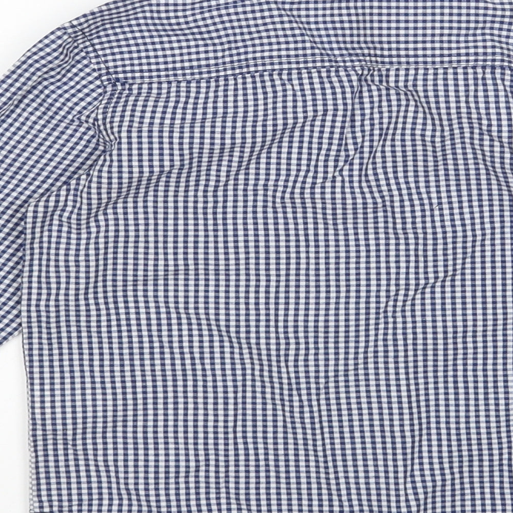 Primark Boys Multicoloured Check  Basic Button-Up Size 4-5 Years