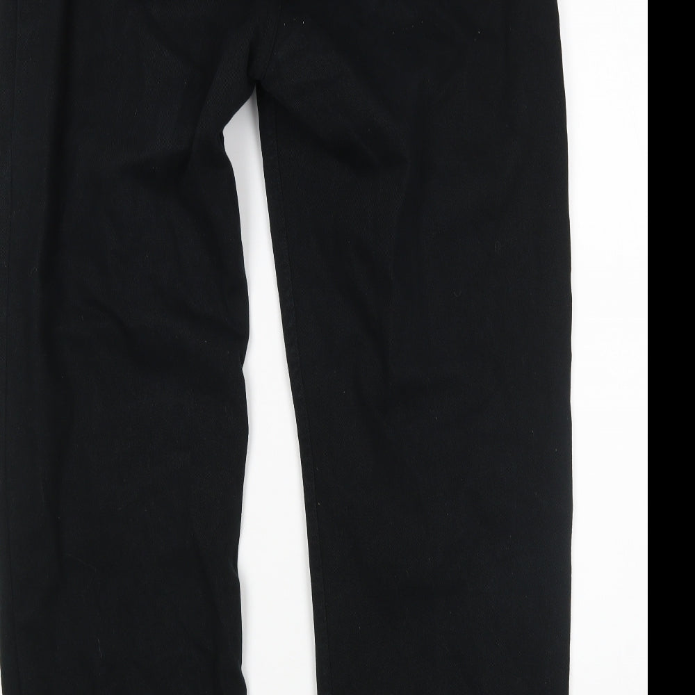 George Mens Black   Straight Jeans Size 36 L29 in