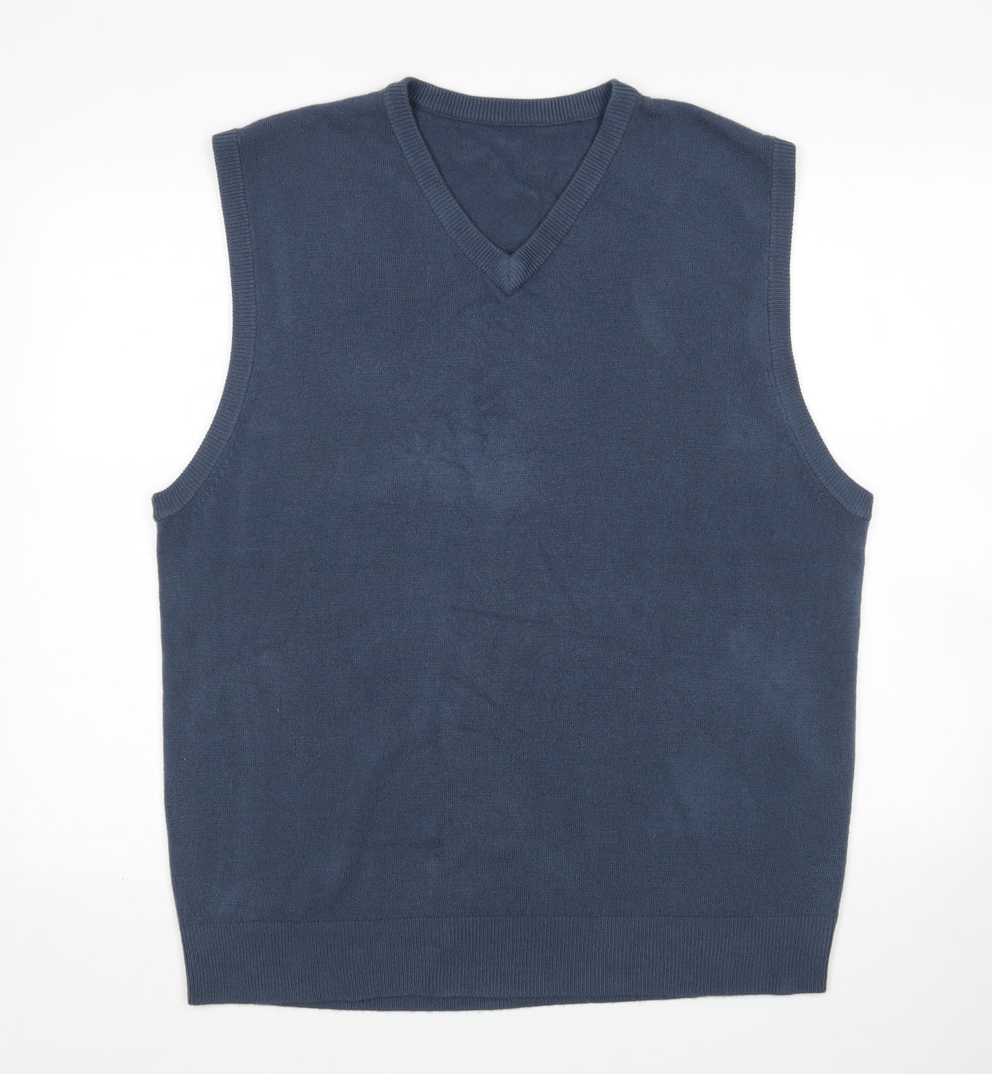 TU Mens Blue   Vest Jumper Size XL