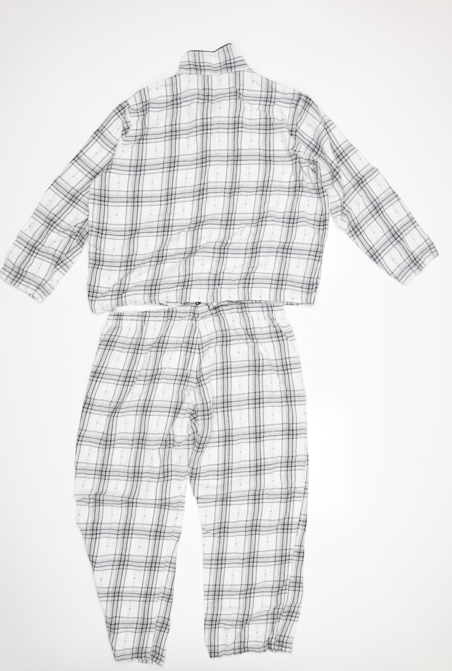 George Womens Multicoloured Check   Pyjama Set Size 16