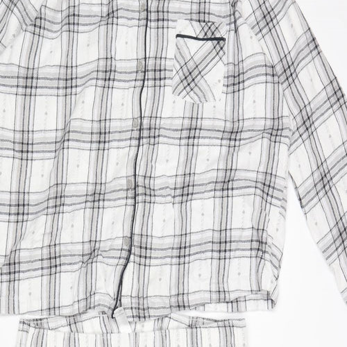 George Womens Multicoloured Check   Pyjama Set Size 16