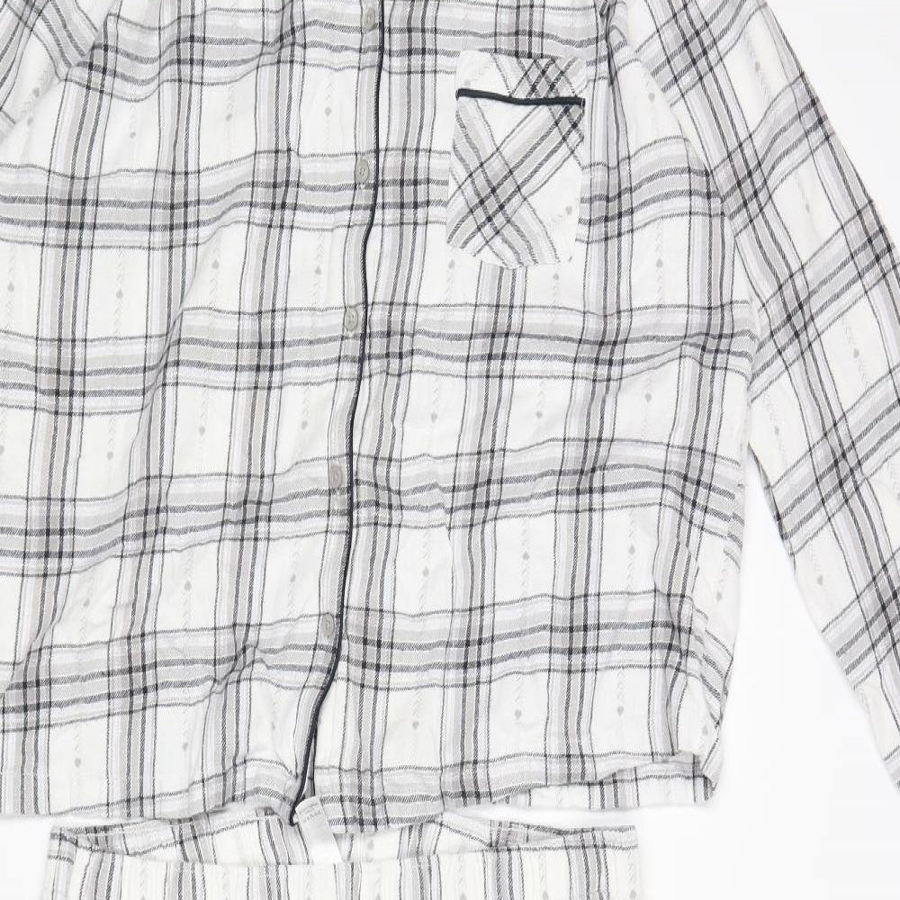 George Womens Multicoloured Check   Pyjama Set Size 16