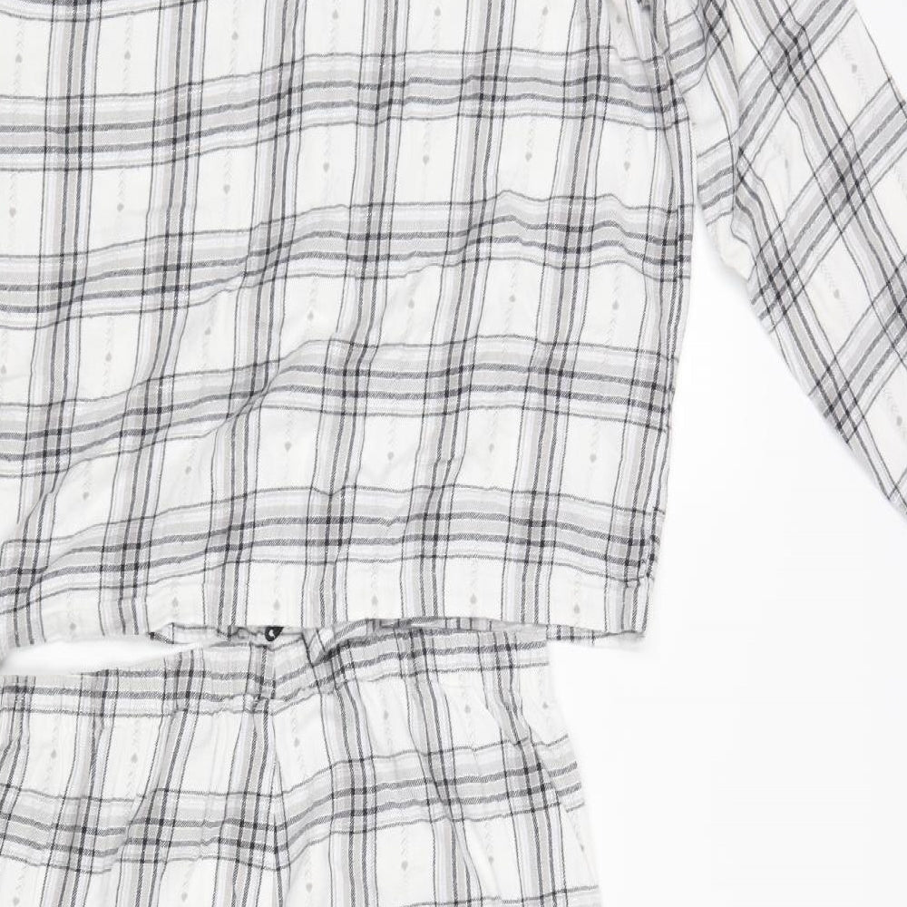 George Womens Multicoloured Check   Pyjama Set Size 16