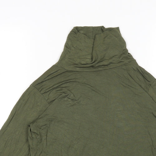 Boohoo Womens Green   Basic T-Shirt Size 12