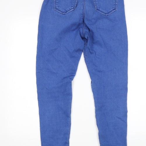 Missguided Womens Blue   Skinny Jeans Size 10 L28 in