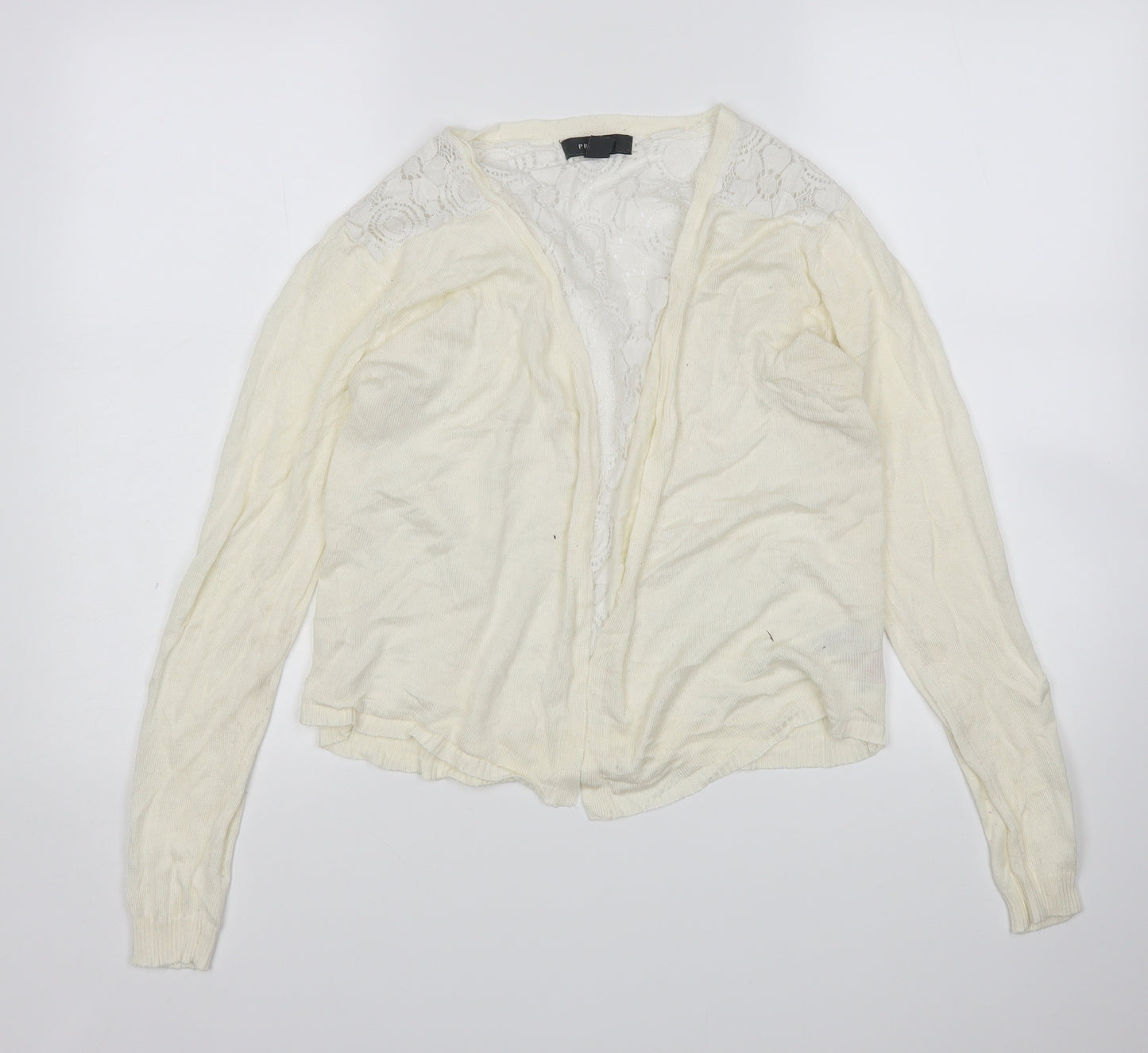 Primark Womens Ivory   Cardigan Jumper Size S