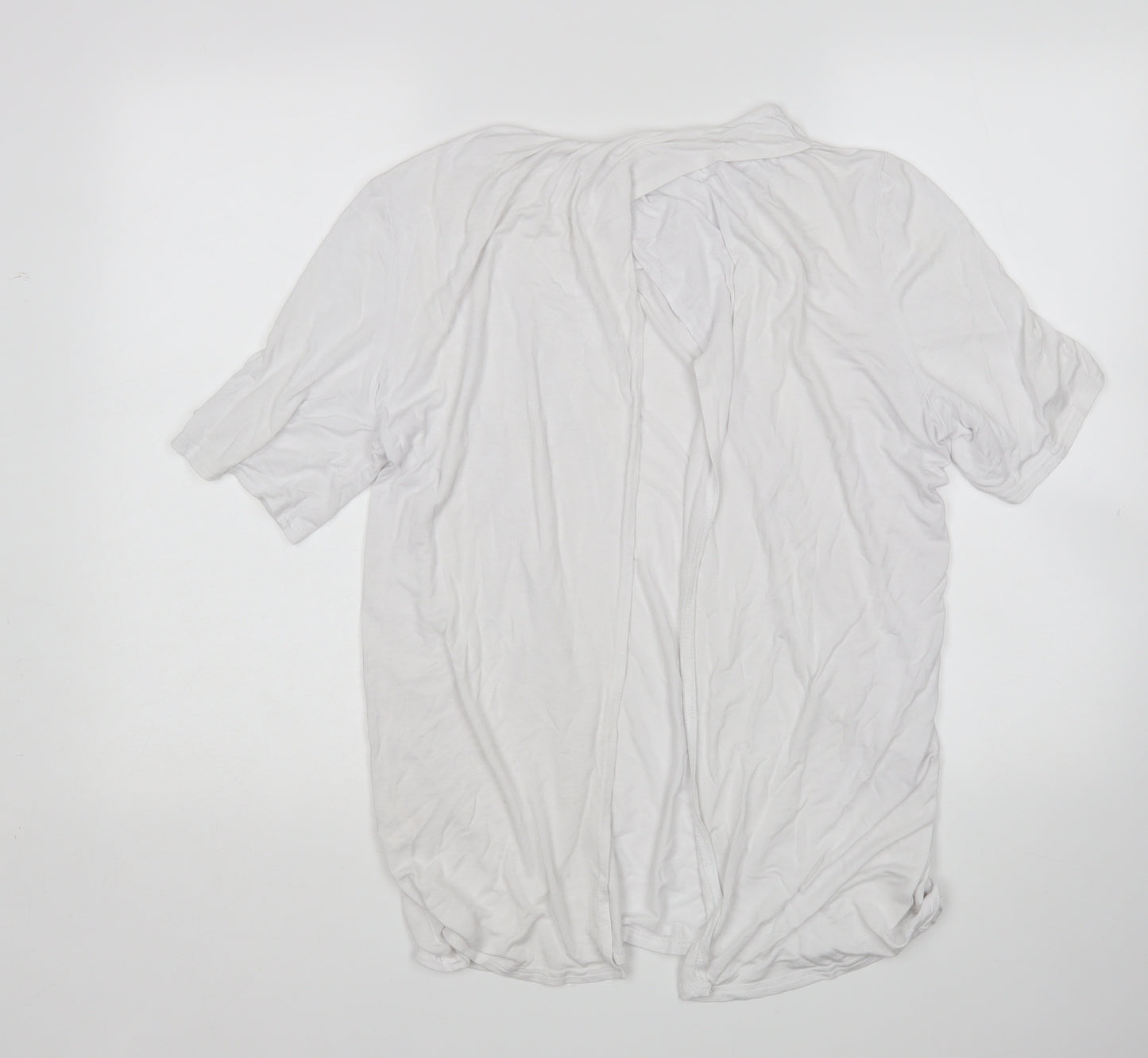 Boohoo Womens White   Basic T-Shirt Size 18