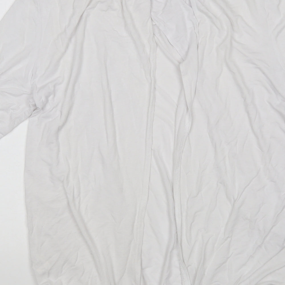Boohoo Womens White   Basic T-Shirt Size 18