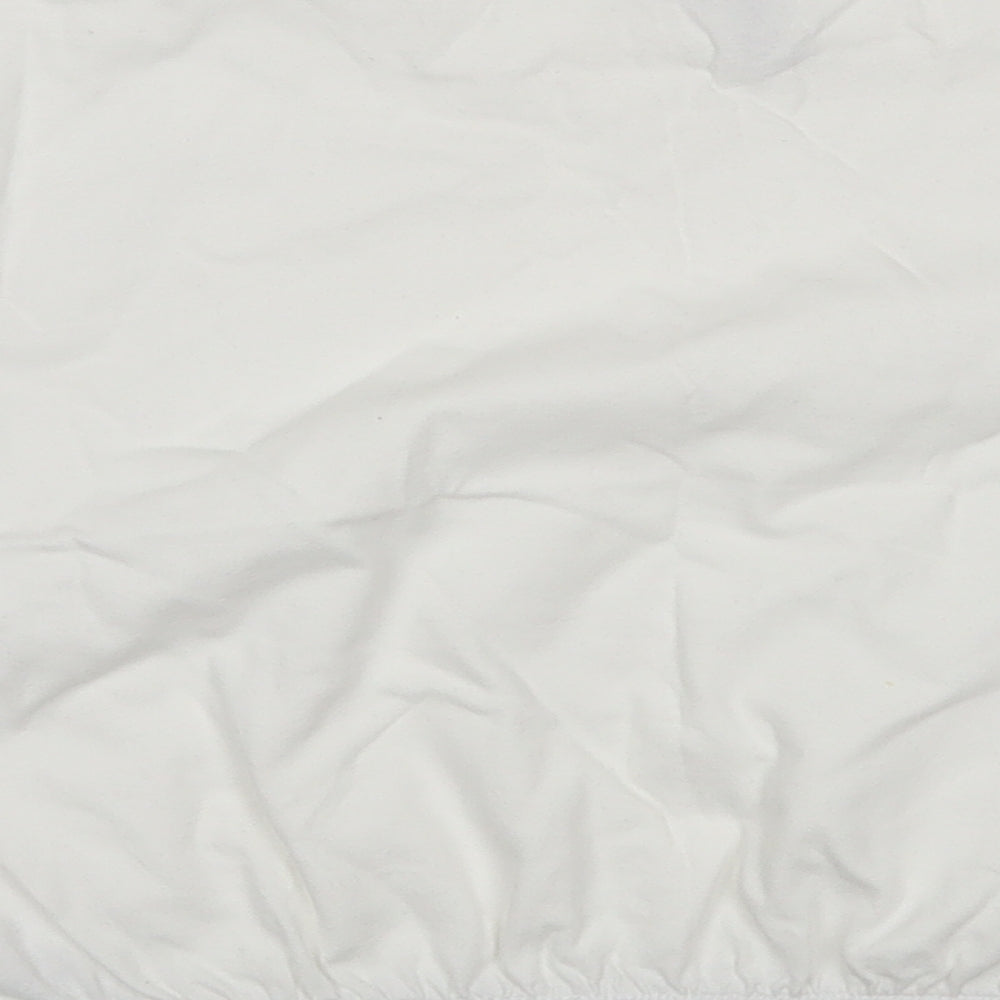 ASOS Womens White   Cropped T-Shirt Size 10