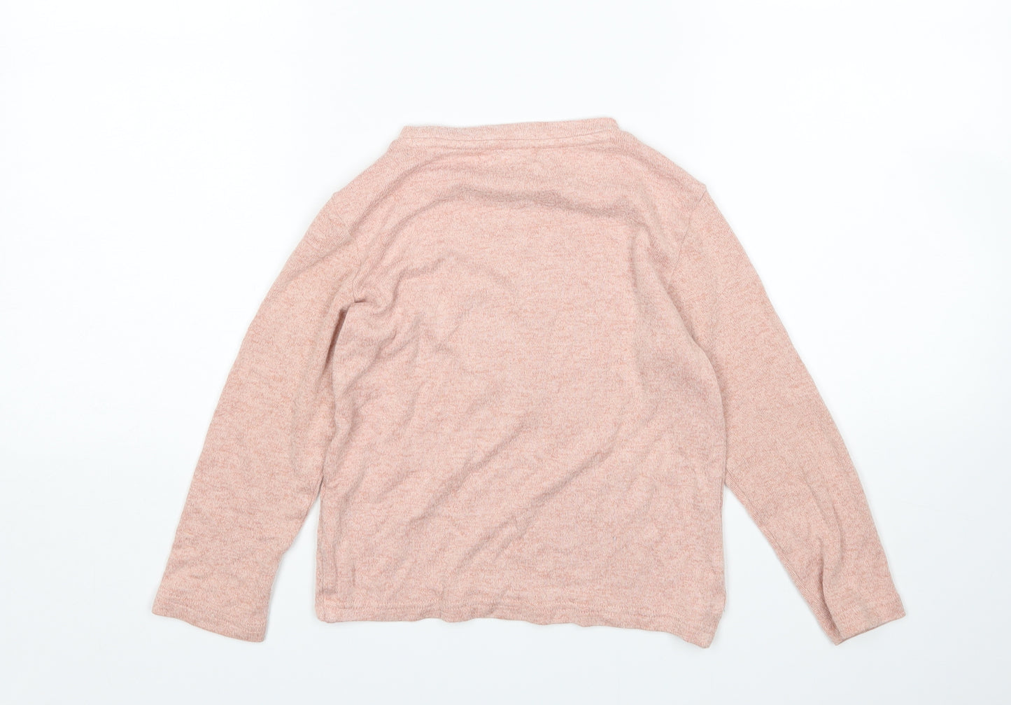 Primark Girls Pink   Pullover Jumper Size 6-7 Years