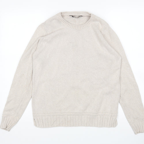 Isle Womens Beige   Pullover Jumper Size S