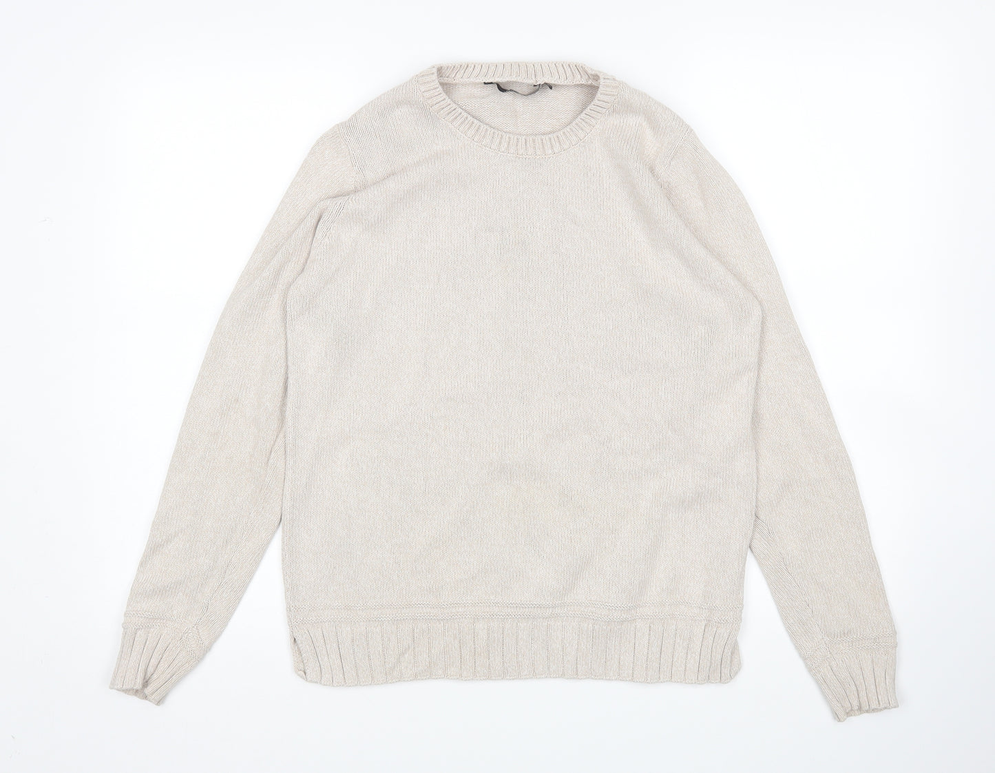 Isle Womens Beige   Pullover Jumper Size S