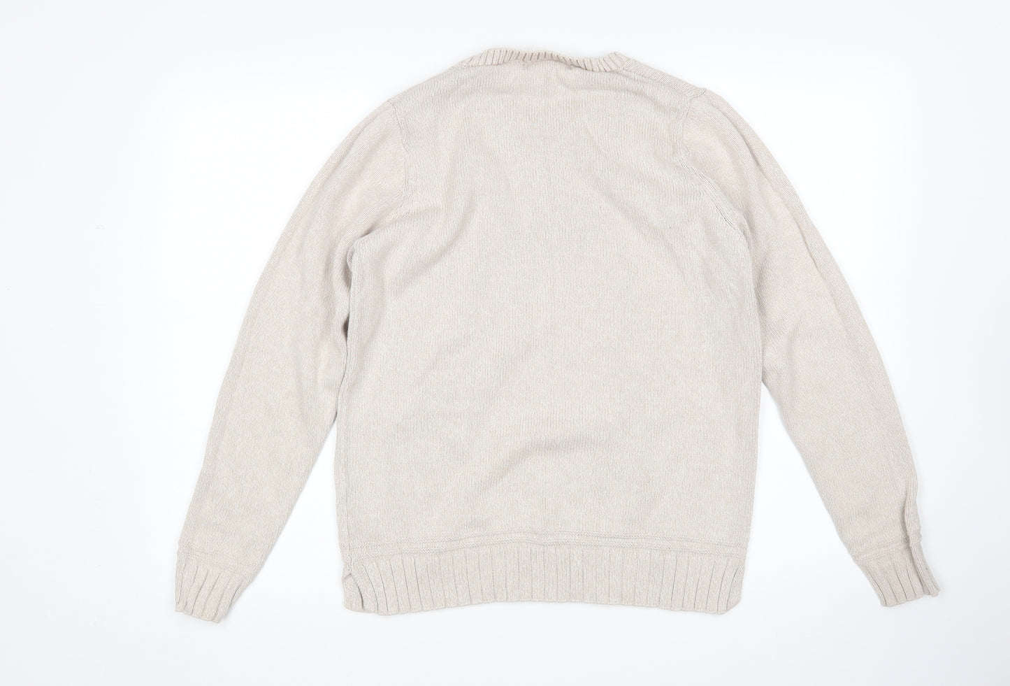 Isle Womens Beige   Pullover Jumper Size S