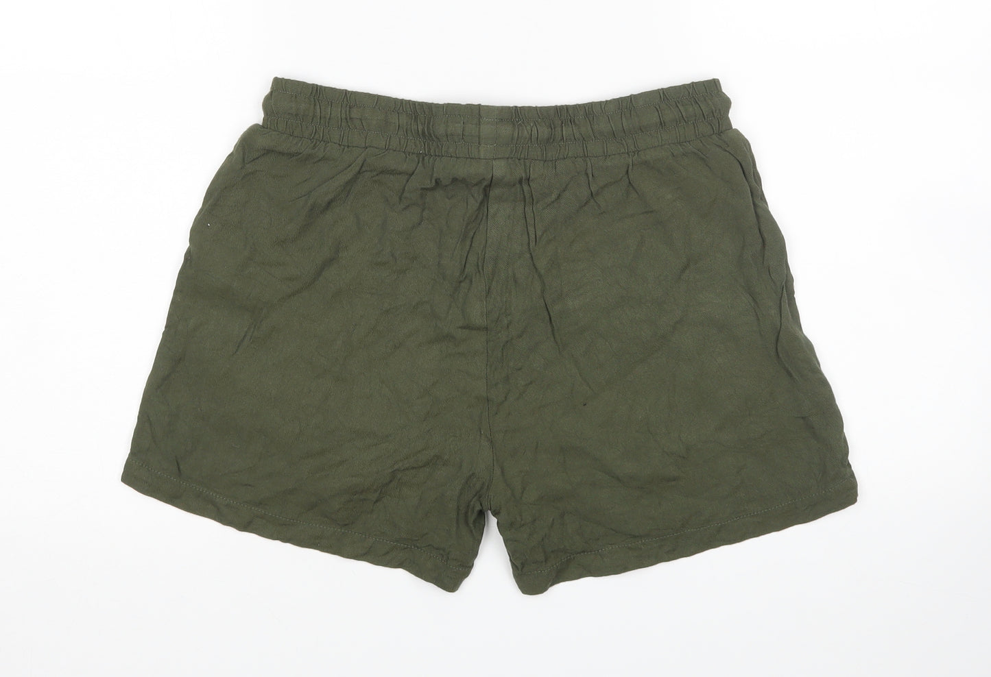 Peacocks Womens Green   Culotte Shorts Size 8