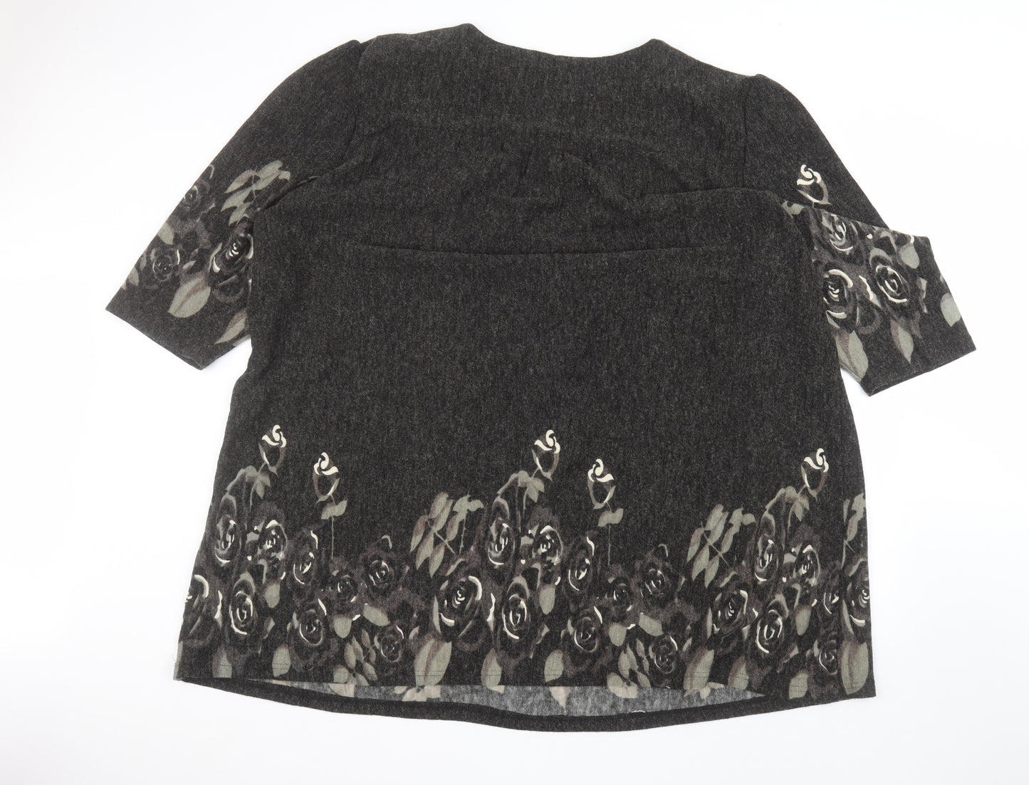 Yours Womens Black   Pullover Jumper Size 30