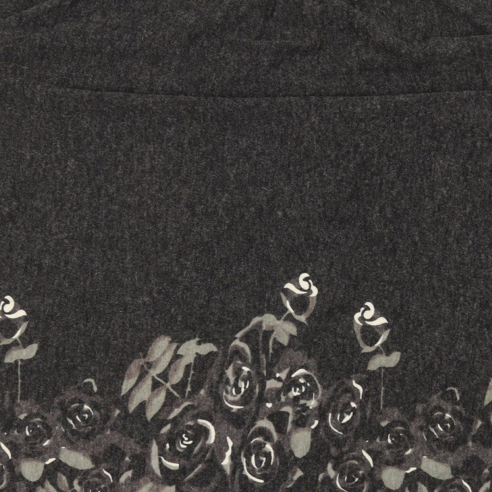 Yours Womens Black   Pullover Jumper Size 30