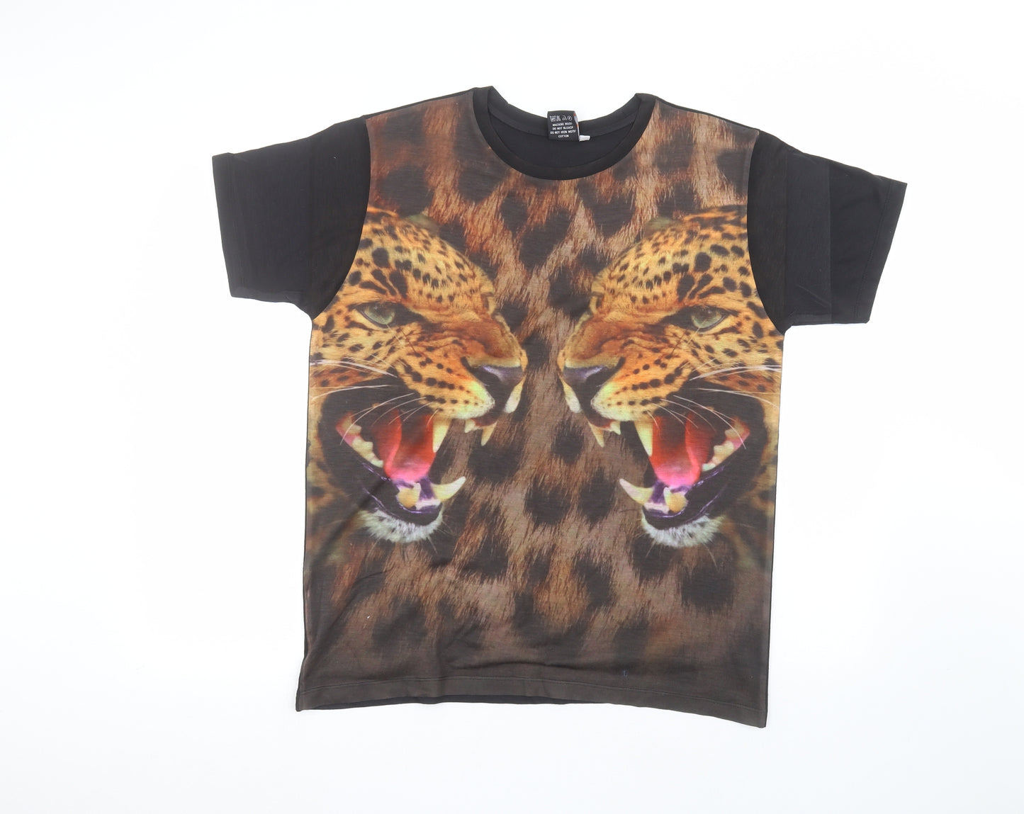 trendgear Mens Black    T-Shirt Size L