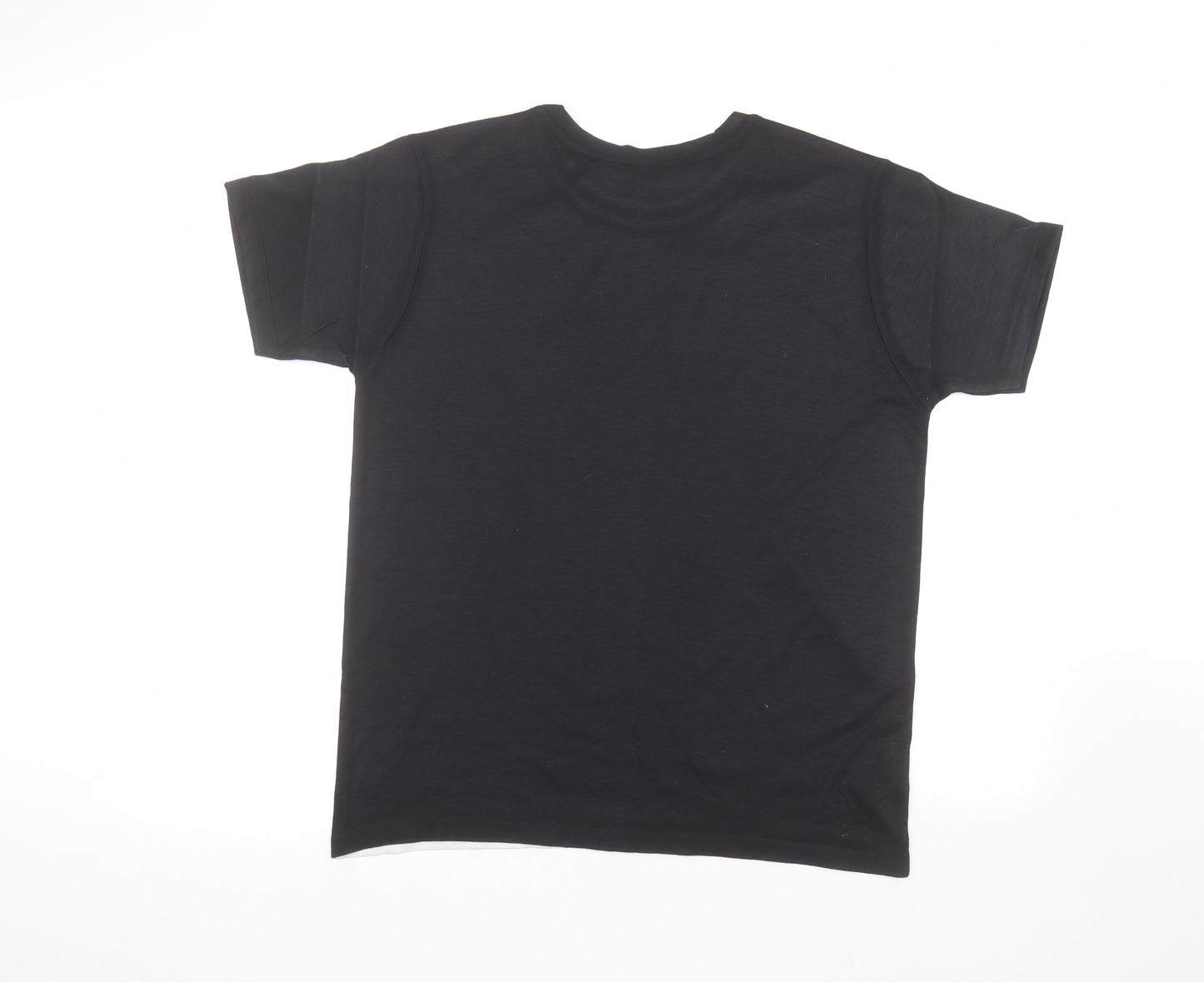 trendgear Mens Black    T-Shirt Size L