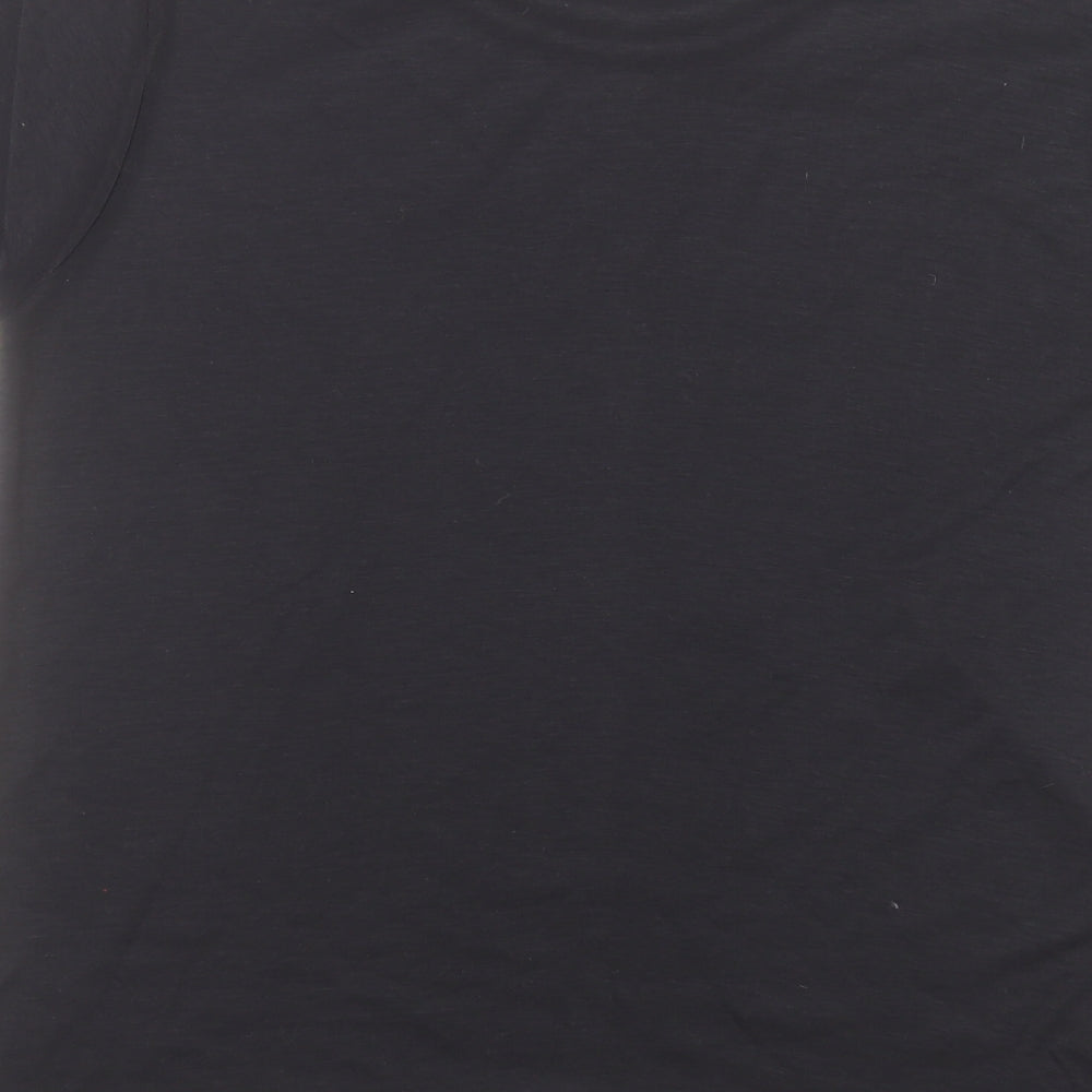trendgear Mens Black    T-Shirt Size L
