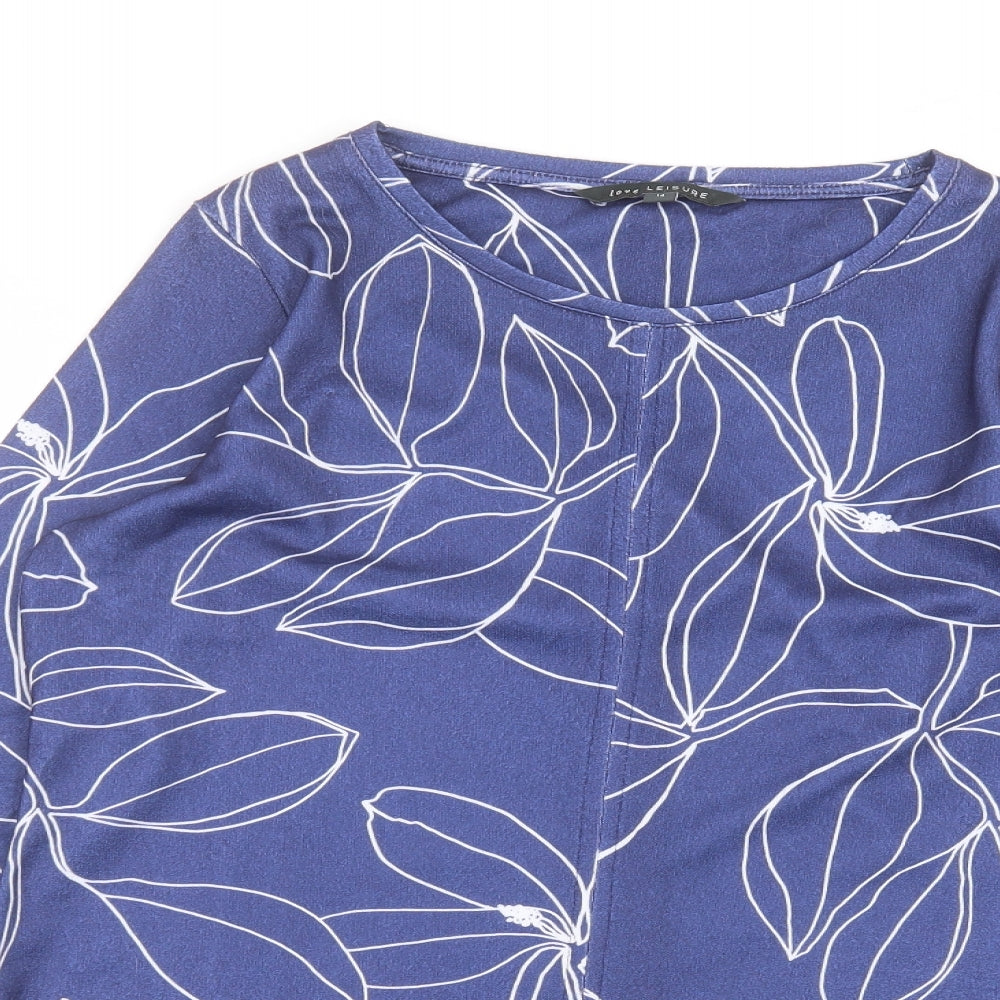 Love leisure Womens Blue   Pullover Jumper Size 14