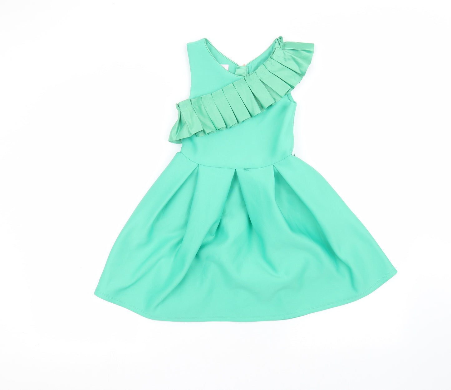 Ted Baker Girls Green   A-Line  Size 7 Years
