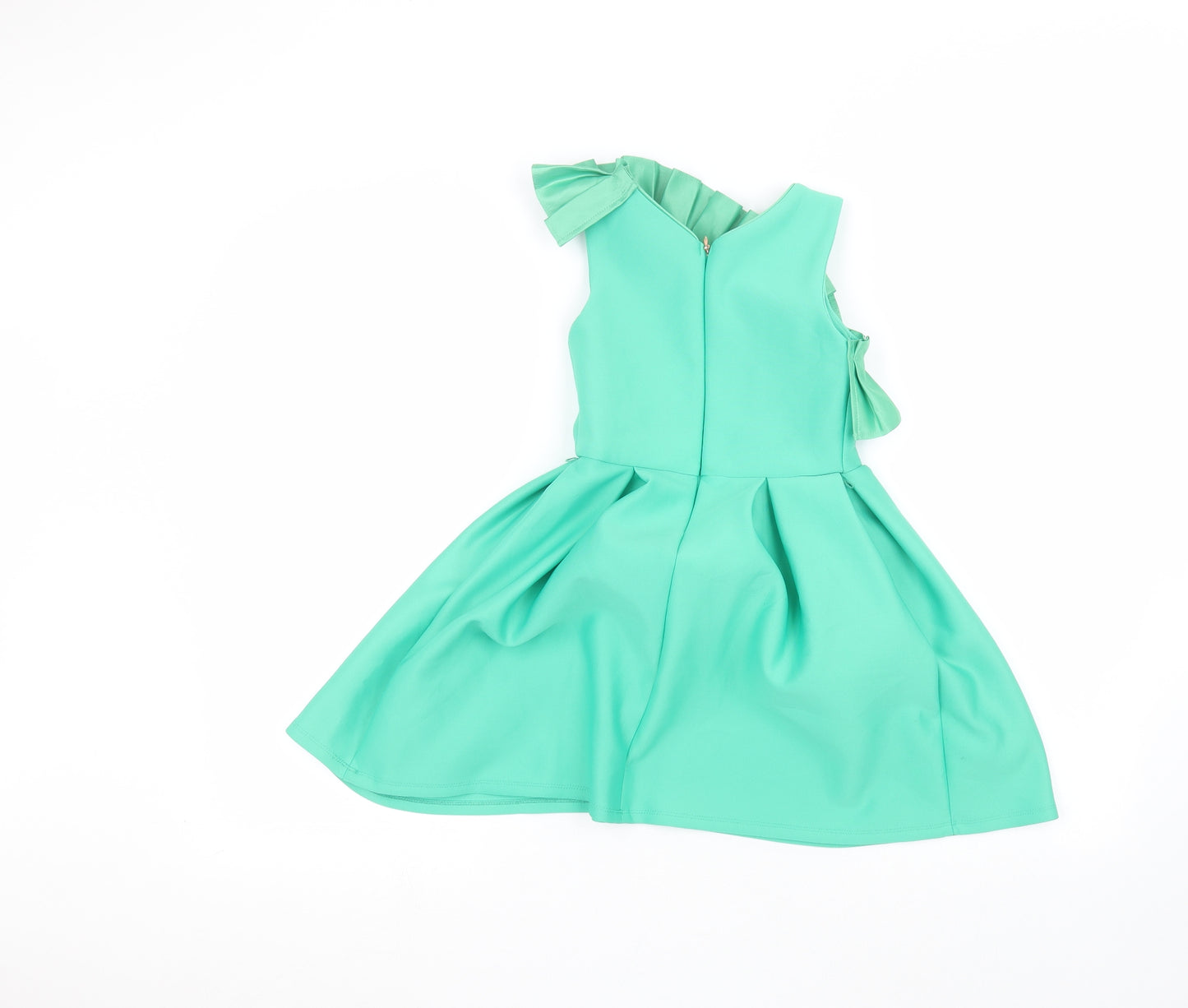 Ted Baker Girls Green   A-Line  Size 7 Years