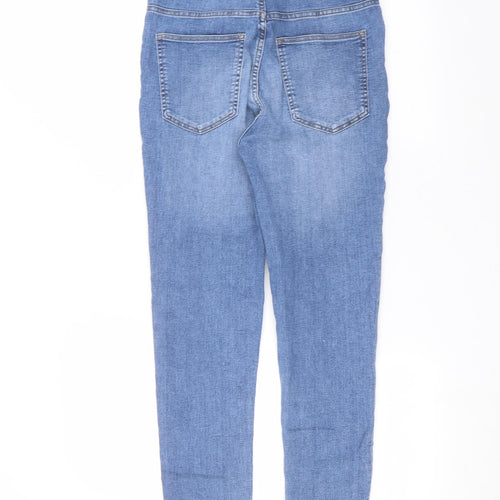 H&M Womens Blue   Skinny Jeans Size 12 L30 in