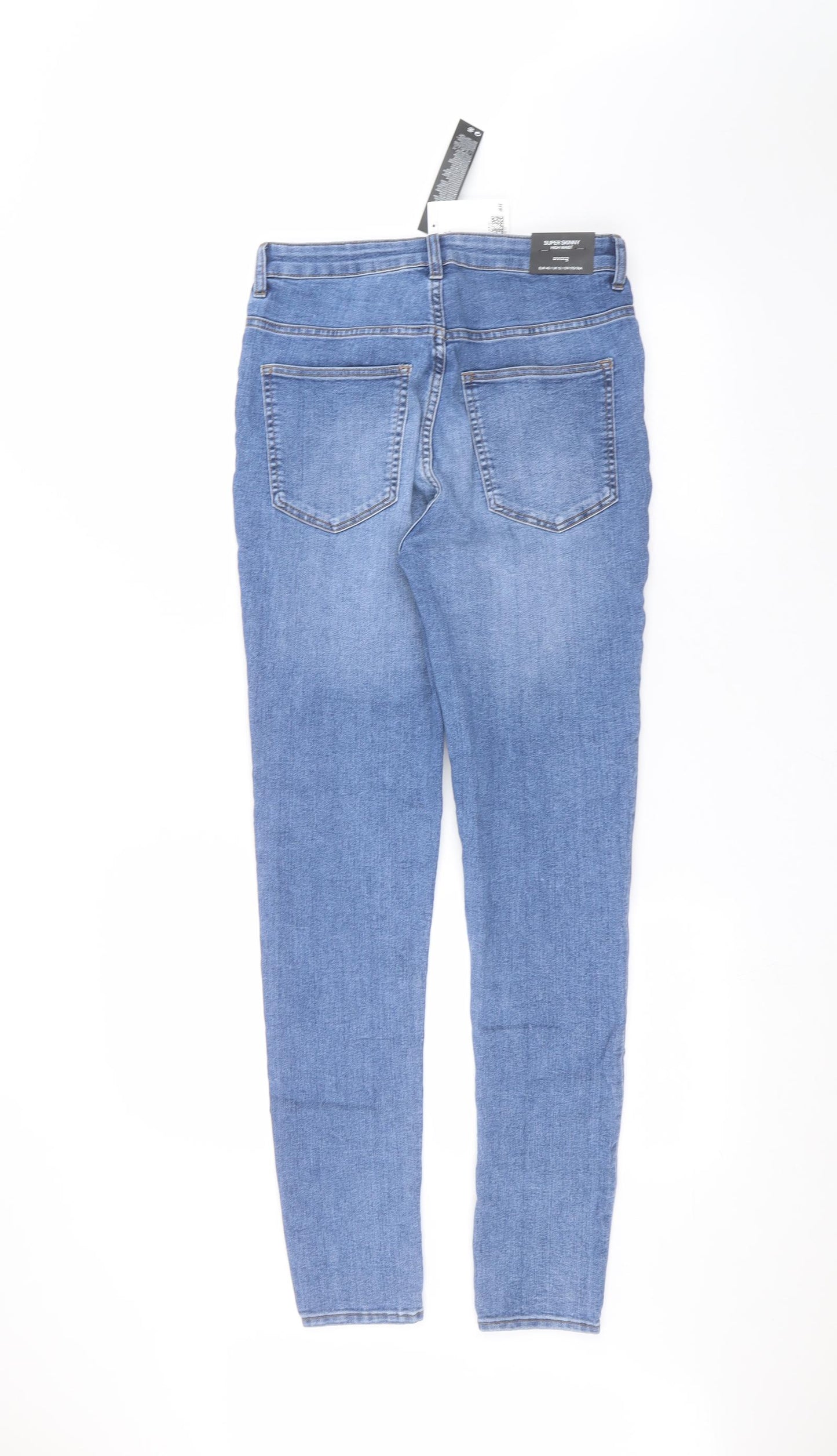 H&M Womens Blue   Skinny Jeans Size 12 L30 in