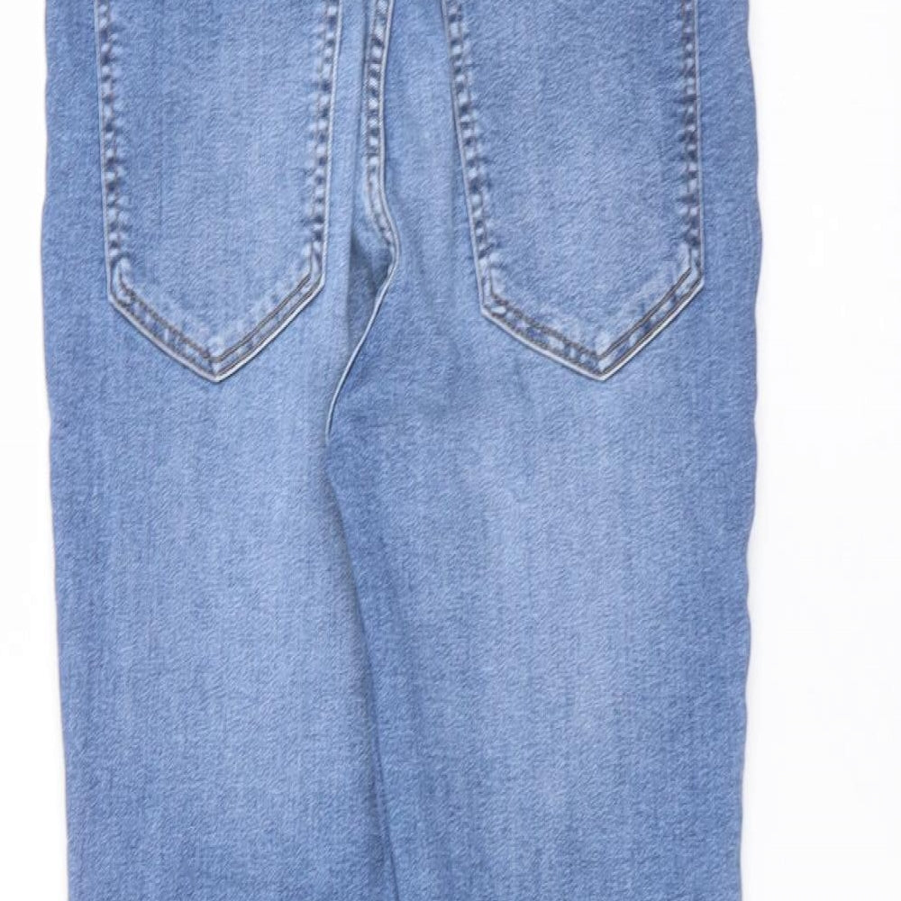 H&M Womens Blue   Skinny Jeans Size 12 L30 in