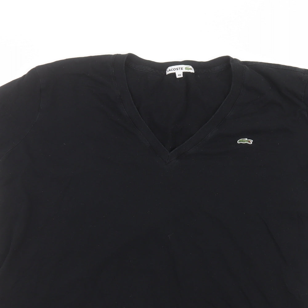 Lacoste Womens Black   Basic T-Shirt Size 20